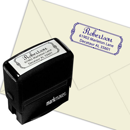 Gessele Framed Self-Inking Stamper